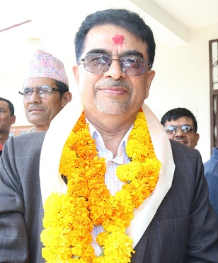 सहकारीकर्मी राजेन्द्रप्रसाद पाण्डे बने प्रदेश सांसद