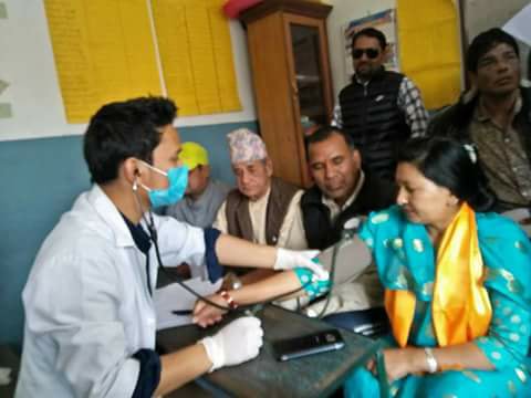 सितापाईला सहकारीको स्वास्थ्य शिविरमा ६५० जना सहभागी