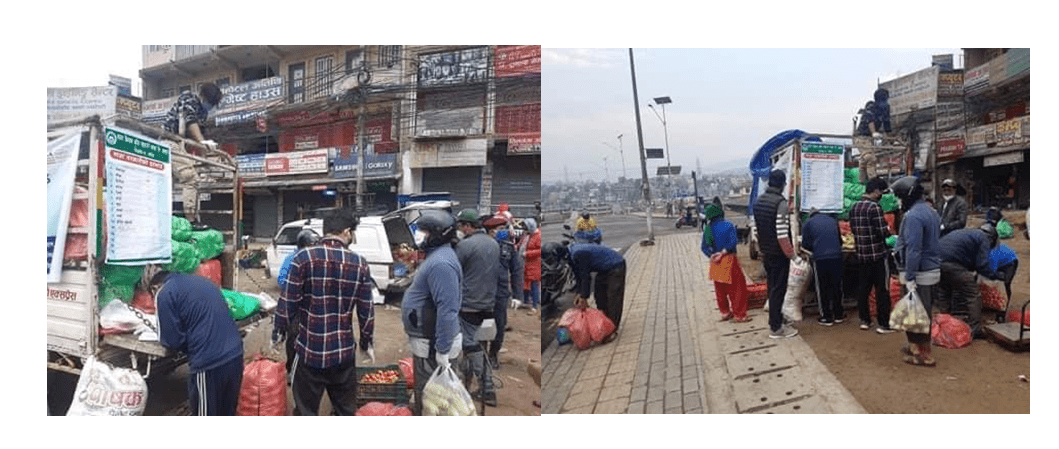 लकडाउनमा कृषि केन्द्रिय संघको भूमिका देखियो, चोक चोकमा घुम्ती तरकारी बजार