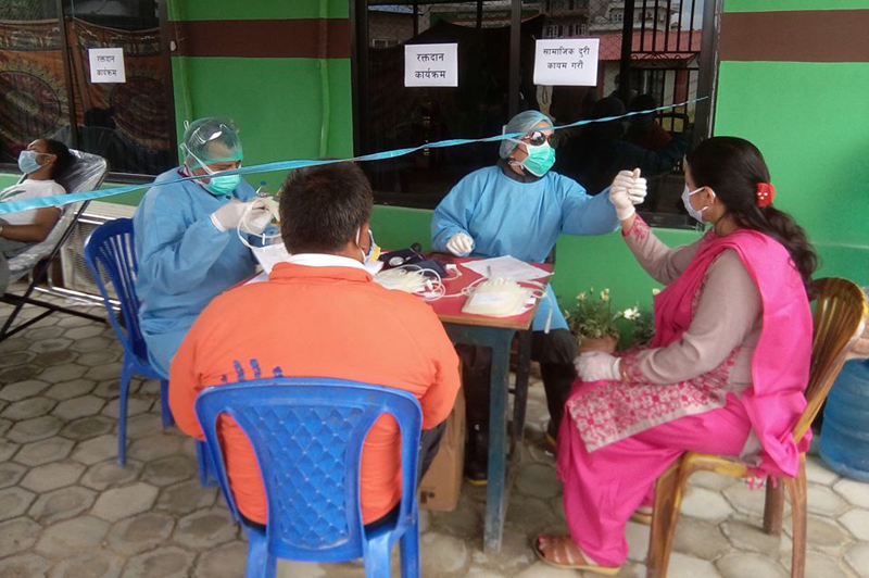 तपाईं हाम्रो सहकारीको आयोजनामा रक्तदान