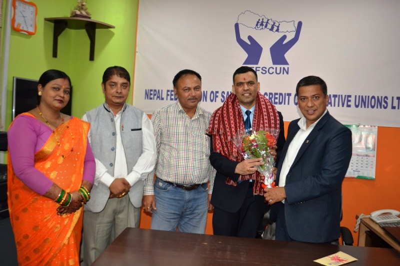 पोखरेलद्वारा पदभार ग्रहण, सबैको सहयोगका साथ अघि बड्ने प्रतिबद्धता