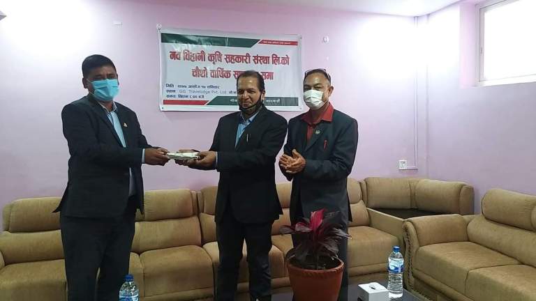 सदस्यहरुलाई उत्पादनसँग जोड्दै नव बिहानी कृषि सहकारी