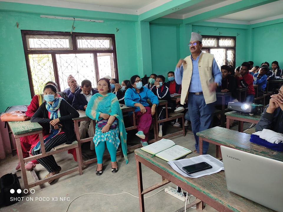 दोलखाको भिम माध्यामिक विद्यालयमा सहकारी बाल क्लब गठन