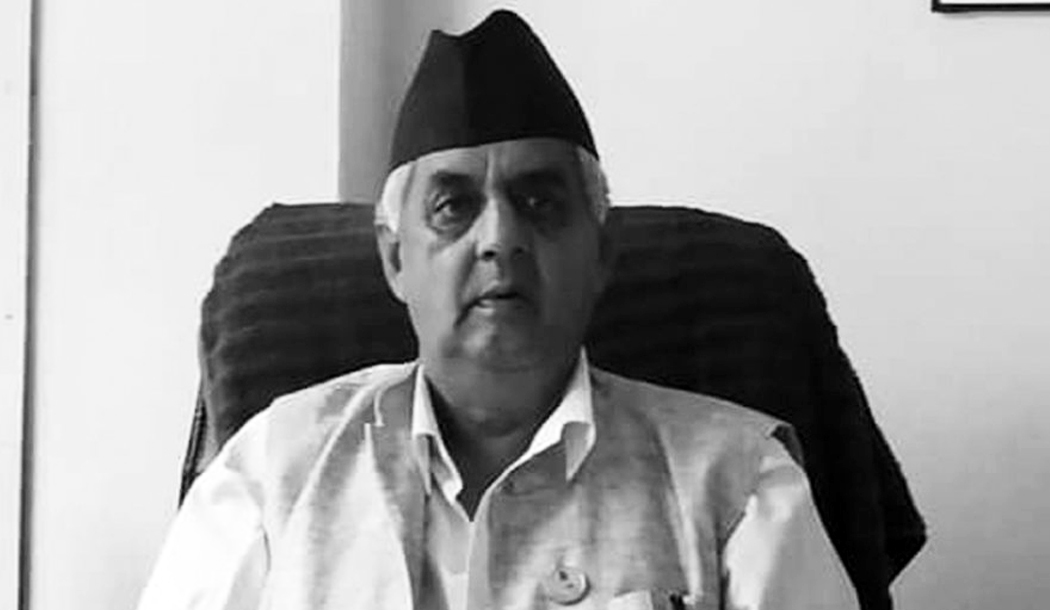 सडक दुर्घटनामा पूर्व सहकारी मन्त्री पौडेलको मृत्यु