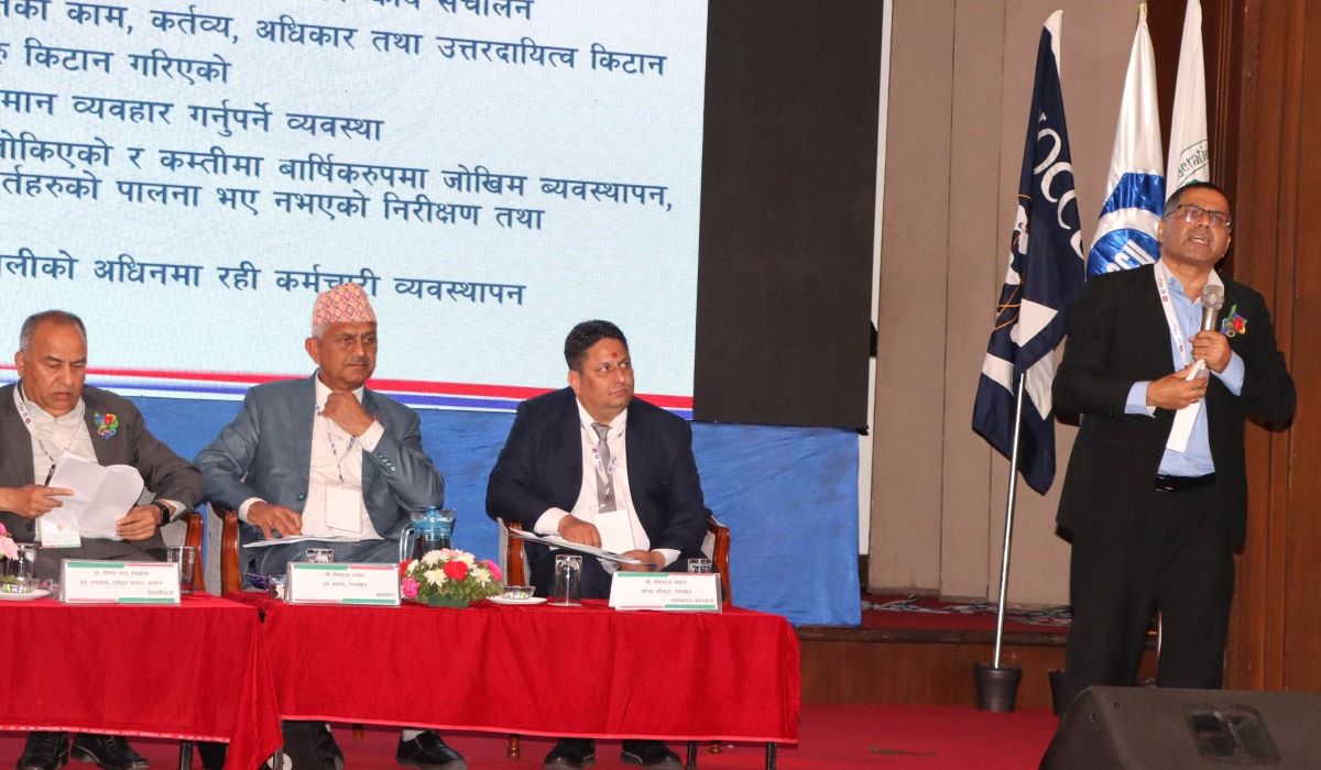 सहकारीको पनि वर्गिकरण गर्न कार्यकारी निर्देशक नेपालको सुझाव