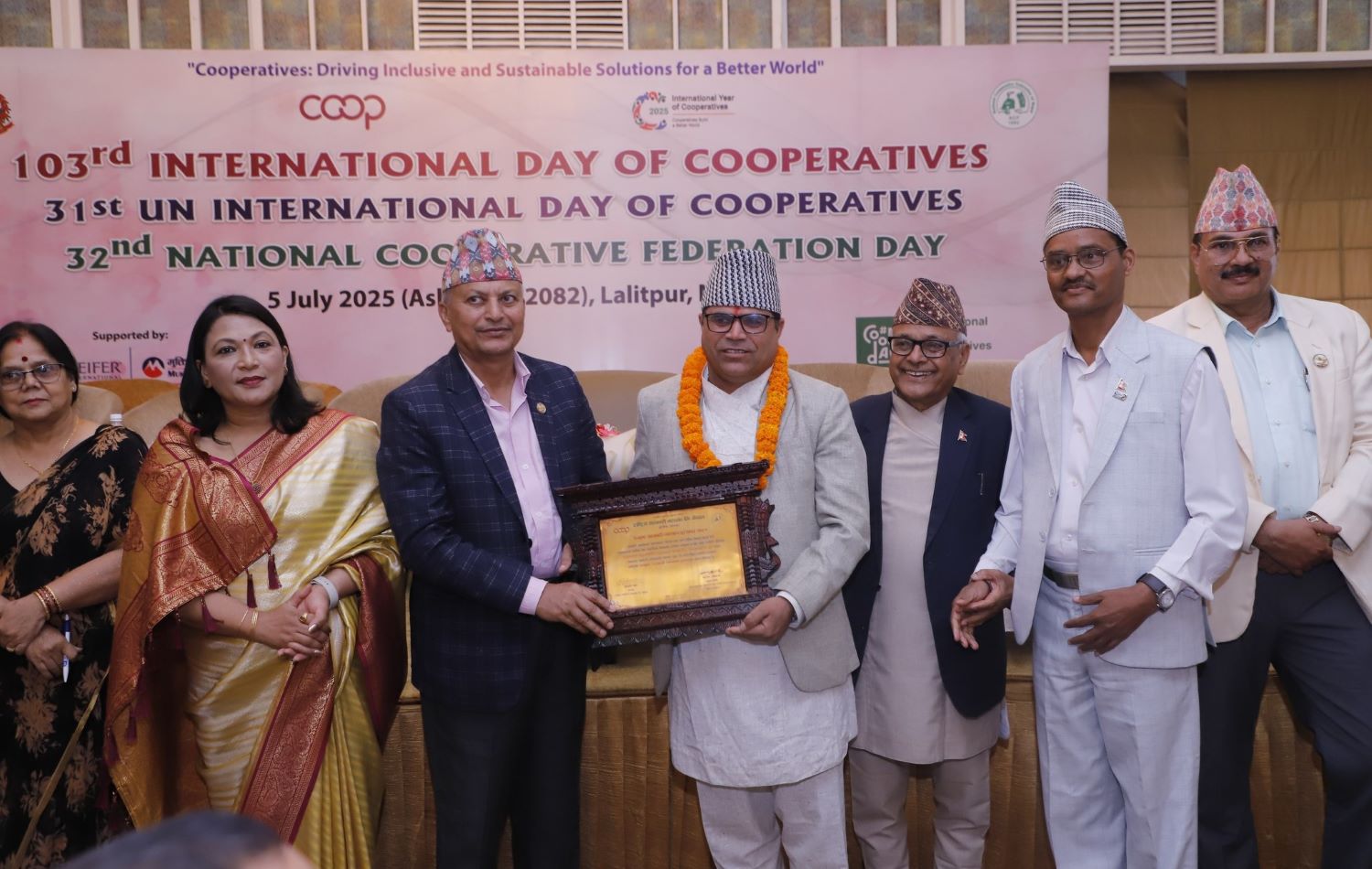 चन्दननाथ बहुउद्देश्यीय सहकारीलाई कर्णाली प्रदेशकै उत्कृष्ट पुरस्कार